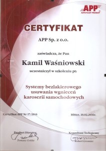certyfikat PDR 02
